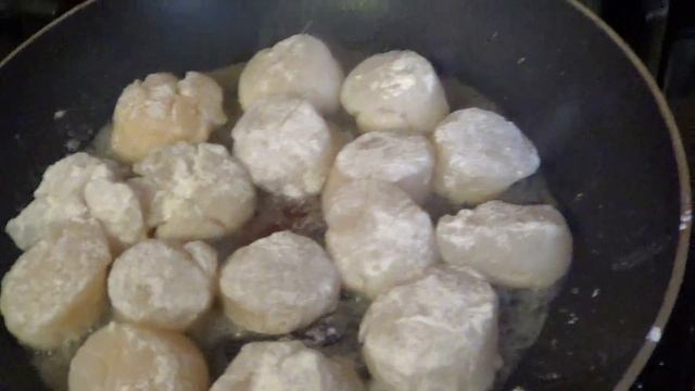 #74 CША, Морские гребешки с цуккини от Галы - scallops with vegetables. смотреть онлайн