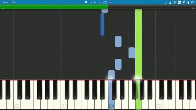 EASY piano tutorial "CANDLE IN THE WATER" from Disney "Pete's Dragon", with free sheet music (pdf) смотреть онлайн