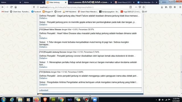 Demo Program Sistem Pakar Jantung Metode Case Based Reasoning смотреть онлайн