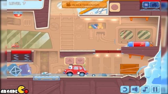 Wheely 5 Armageddon Walkthrough All Levels HD смотреть онлайн