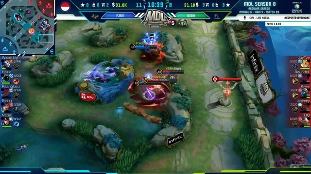 WAR COMPIALTION | PAJAJARAN ESPORTS VS YASBIH ESPORTS GAME 2 | WEEK 6 DAY 4 | GROUP STAGE MDL ID S8 смотреть онлайн