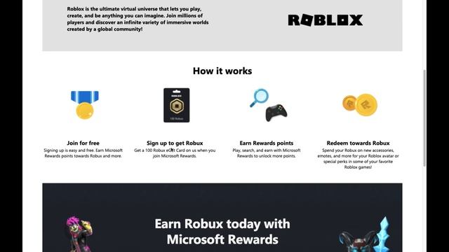 *FREE ROBUX* Microsoft Bing Is Giving Out 100 Free Robux? смотреть онлайн