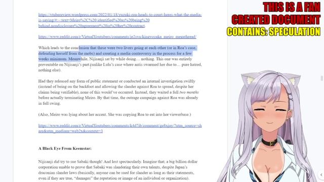 NIJISANJI MEGA EXPOSED - COMPLETE HISTORY - Selen Tatsuki, Zaion, SINK THE YACHT смотреть онлайн