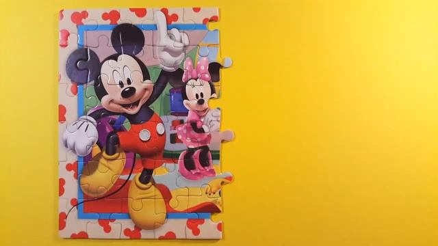 Disney CLUBHOUSE Jigsaw Puzzle Game Rompecabezas de Mickey Mouse kids toys fun смотреть онлайн