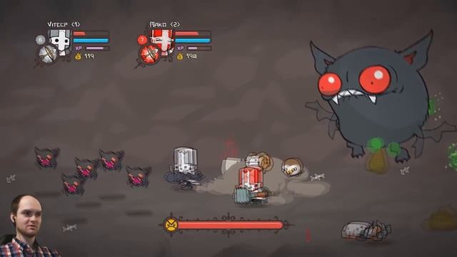 Как Витя со Стасом в Castle Crashers Играли #2 смотреть онлайн
