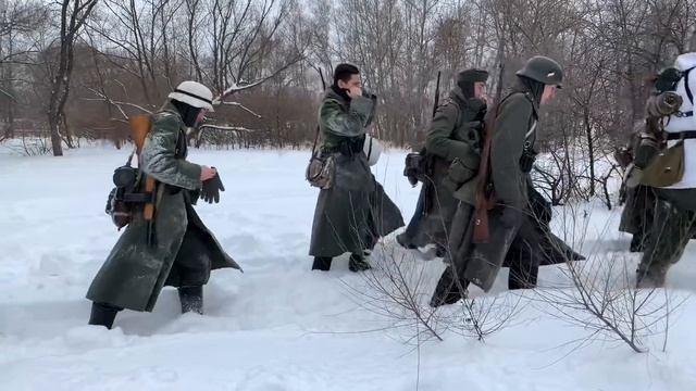 «Бои за Воронеж» январь 2019г Воронеж. Реконструкция ВОВ. смотреть онлайн