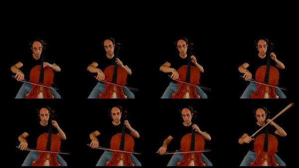 UNCHAINED MELODY (Ghost), Alex North - for CELLO OCTET