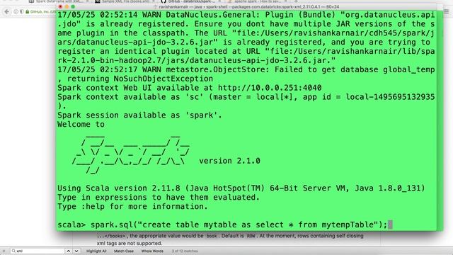 Storing XML to Hive смотреть онлайн