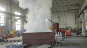 Завод литых деталей. Закалка отливок. Сталь 110Г13Л "Гадфильда"