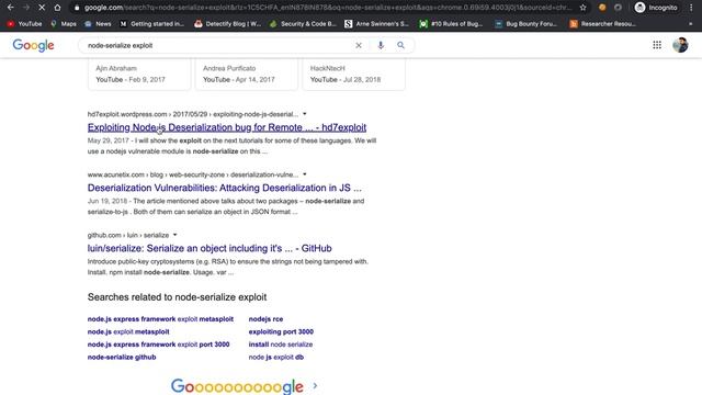 Unprotected API : Web to Root - Web application Hacking | Node.js Deserialisation - Praveen Singh смотреть онлайн