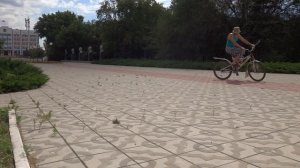 ВЕЛОСИПЕД С САМОДЕЛЬНОЙ ВИЛКОЙ НА АМОРТИЗАТОРЕ