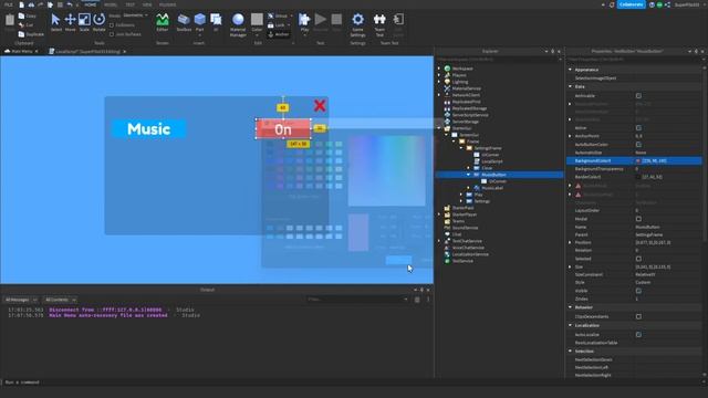 How to Make a SETTINGS Menu on Roblox! смотреть онлайн