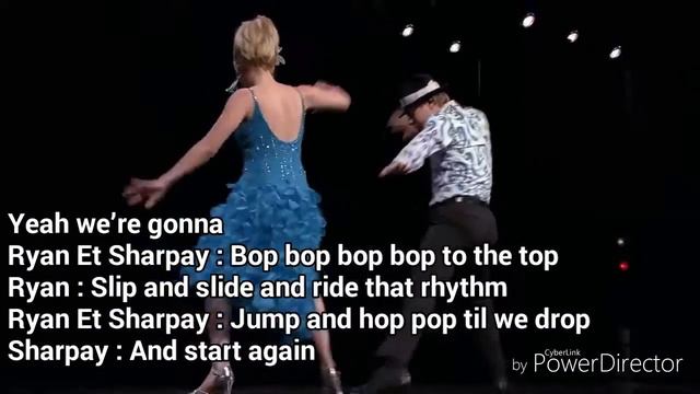 High School Musical - Bop Too The Top Lyrics Video смотреть онлайн