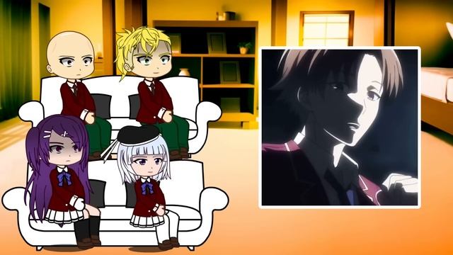 Classroom of elite (class A) react to Ayanokoji part 2/3 | Rus/Eng смотреть онлайн