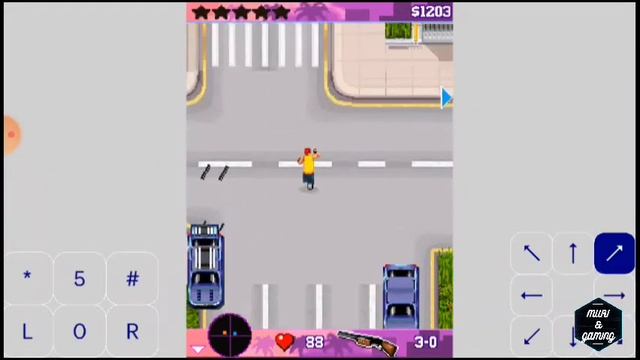 Gangstar Crime city(game gangstar seri pertama),Best 2d game offline смотреть онлайн