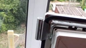 Ремонт пластикова окна ( проветривание )