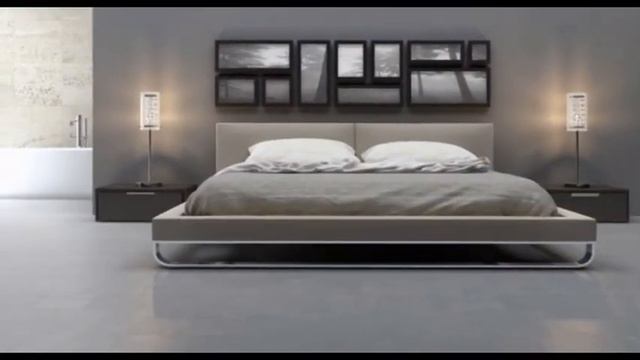 Современный интерьер спальни смотреть онлайн