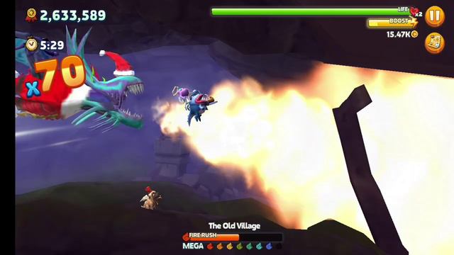 Hungry Dragon Gameplay 52 - Getting the coins for Poseidran, the first XL dragon by using Anomalyis смотреть онлайн