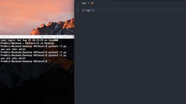 Python 3.7 - 7 - If-Else-Elif statements смотреть онлайн