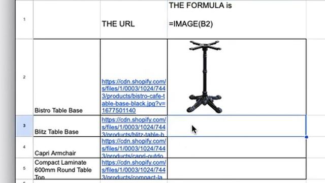 Use URL to create image in spreadsheet FORMULA Excel Google sheets смотреть онлайн