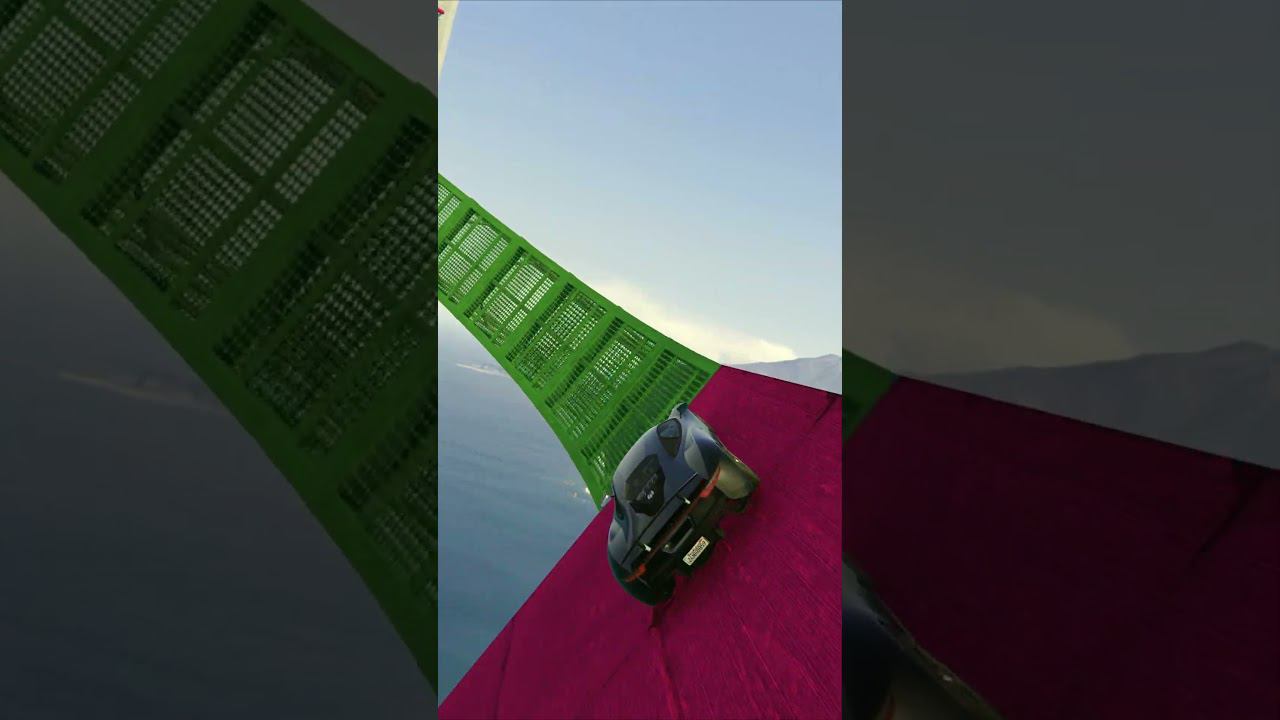 НЕ КОНТРОЛИРУЕМЫЙ СПУСК SKILL TEST GTA 5 ONLINE #shorts #приколы #gta5 смотреть онлайн