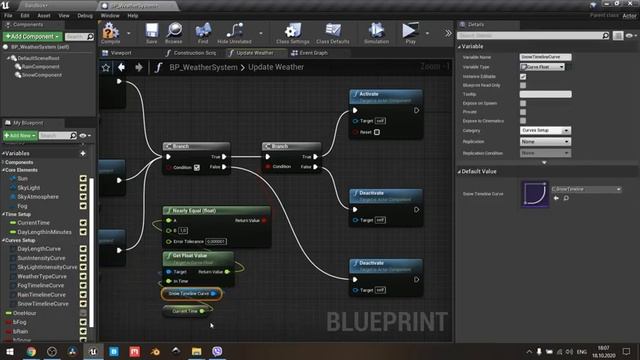 Dynamic Weather in UE4/UE5 смотреть онлайн