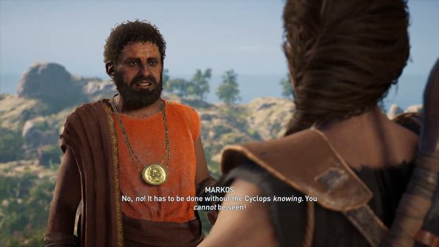 Assassin's Creed Odyssey - An Eye For An Eye: Talk To Markos: Obsidian Eye Dialogue Choices (2018) смотреть онлайн