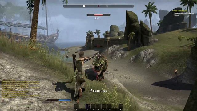 Elder Scrolls Online Beta 1.0 - Exploring and Combat смотреть онлайн