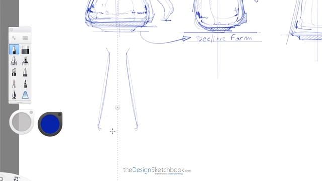Easy Reflection Drawing on Glass (Beginner Level) | PRODUCT DESIGN SKETCHING смотреть онлайн