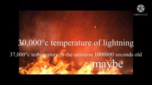 temperature absolute zero to absolute hot