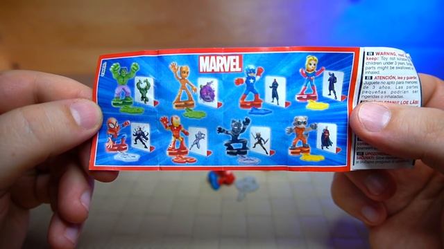 MARVEL Kinder Surprise Супергерои Марвел в Киндерсюприз VS Треснутые смотреть онлайн