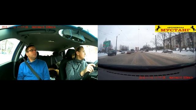 Тема занятия: Зима. Развороты на перекрестке и вне перекрестка смотреть онлайн