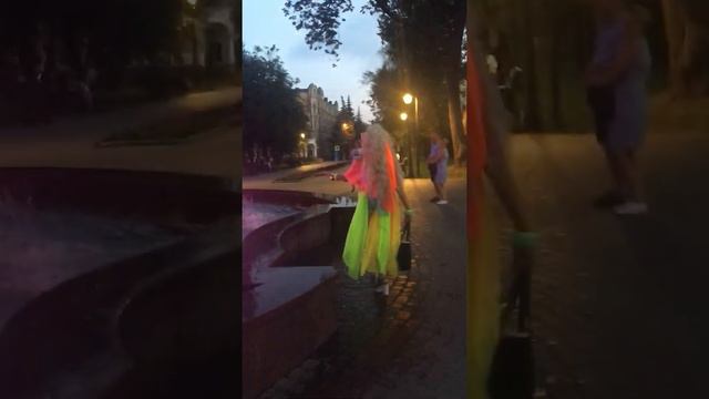Гуляем по Брянску. Сквер Карла Маркса. Советский район. Центр города. смотреть онлайн