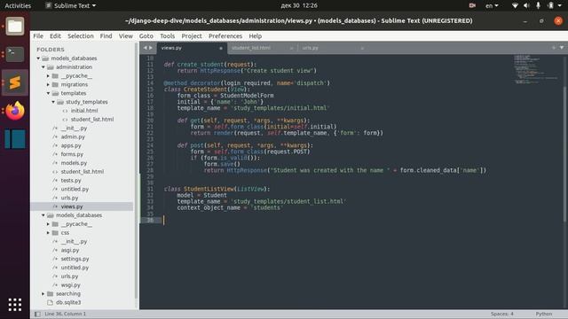 Django Full Course - 20.1 - Class Based Views. Built-in generic views (ListView, DetailView) смотреть онлайн