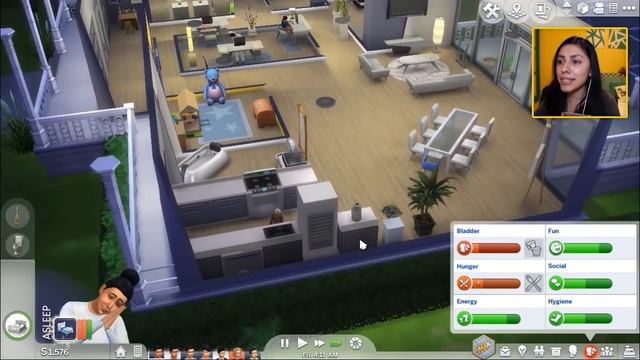 The Sims 4: 100 Baby Challenge with Toddlers - Part 24 - FLIRTING WITH GRIM REAPER! смотреть онлайн