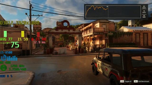 Far Cry 6 LOW setting benchmark RX 480 4Gb i5 8500 смотреть онлайн