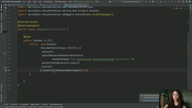 To-do List | Java + Spring + Heroku - 05 - Documentando os endpoints com swagger #springfox #java смотреть онлайн
