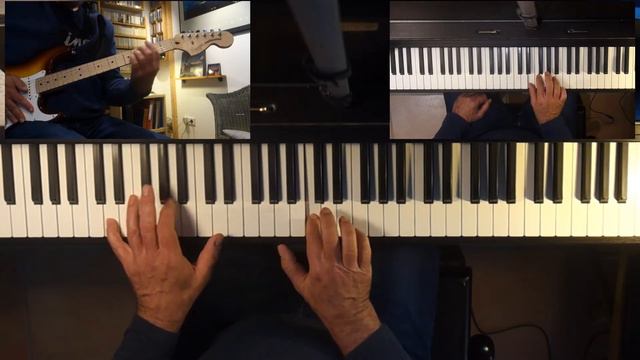 10CC / The Wallstreet Shuffle (Piano And Guitar Cover)