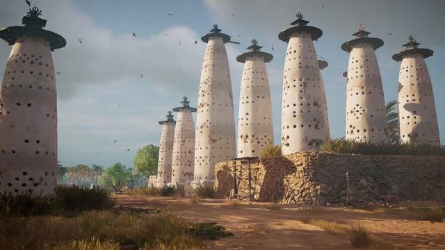 Walking in Ancient Egypt - Letopolis to Giza [ Assassins Creed: Origins ] смотреть онлайн