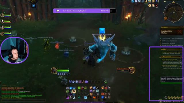 Frost Death Knight - Dragonflight Beta - Brackenhide Hollow смотреть онлайн