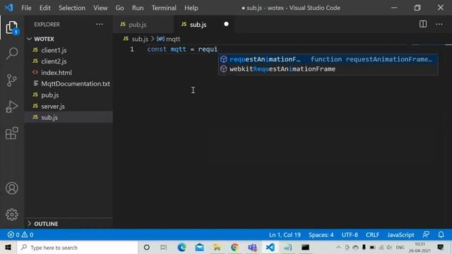 MQTT in Node JS | Node JS Tutorial смотреть онлайн