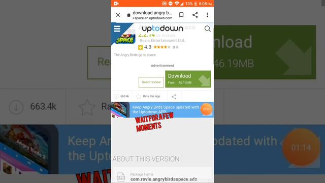 How to download Angry Birds Space in Android. смотреть онлайн