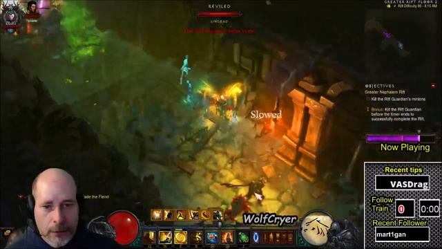 Diablo 3 GRift 80 SOLO Monk Inna's EP build смотреть онлайн