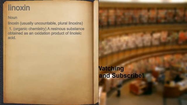 What Does Linoxin Mean?
