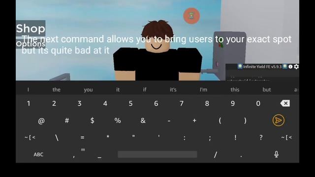Infinite Yield Showcase