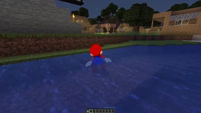 Mario Explores the Old Minecraft Tutorial World! (TU1) - Minecraft Mario 64 Mod смотреть онлайн