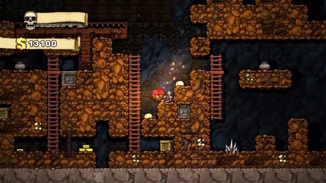 Spelunky Какие кнопки тыкать? Серия 01 смотреть онлайн