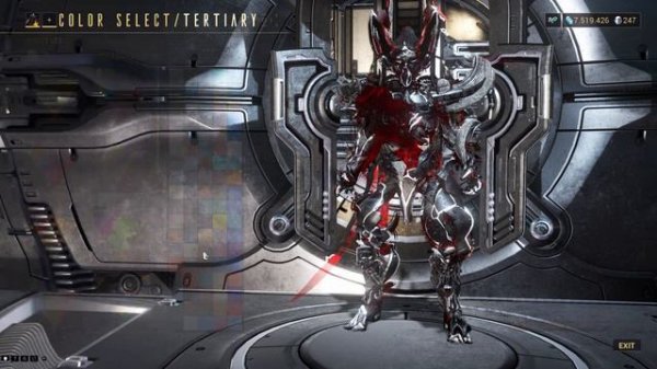 Demon Xaku Fashion Frame | Warframe Fashion Frame