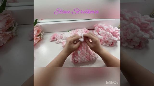 Снуд за 10 минут. Alize Puffy Color. Легко связать крутой шарф.