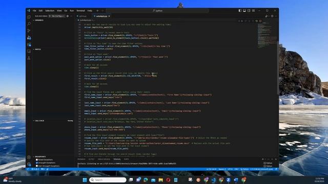 Auto Job Apply Using Selenium Part I смотреть онлайн
